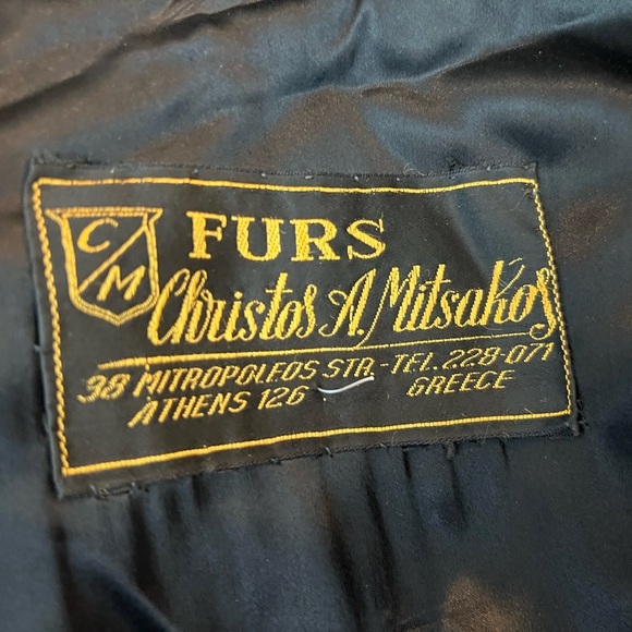 CHRISTOS A. MITSAKOS Brown Teddy Jacket with Plush Material and Vintage/size S - Picture 13 of 14